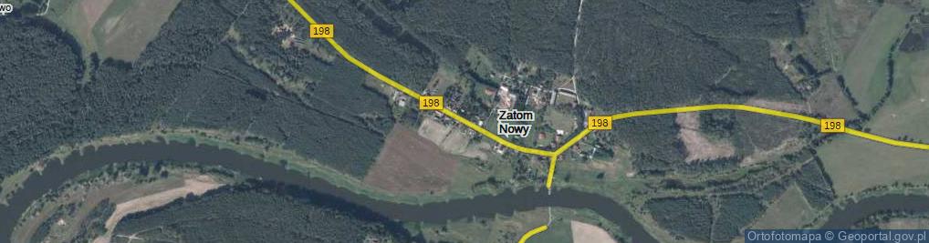 Zdjęcie satelitarne Zatom Nowy ul.